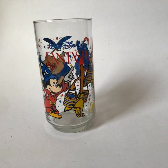 VINTAGE RARE Disney Fantasia Glass - Picture 2 of 4